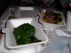 好好味的牛雜撈麵套餐