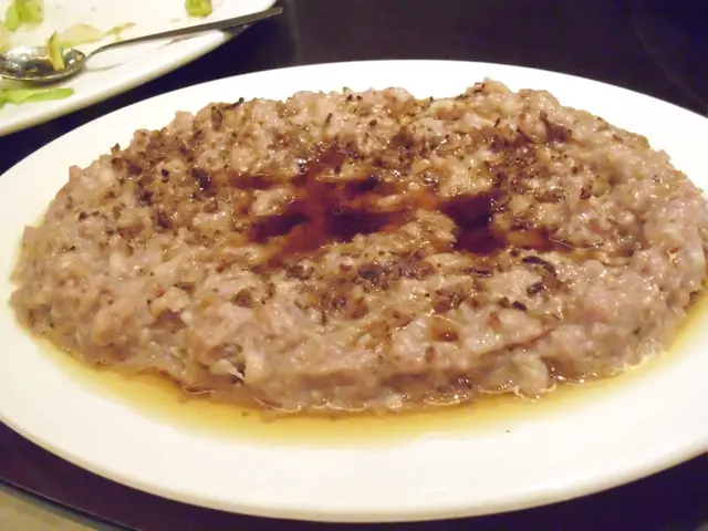 陳皮蒸牛肉餅