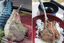 这件羊鞍的膻味有点不可思议