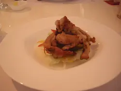 烧鸡肉沙律