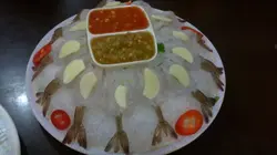 生虾刺身