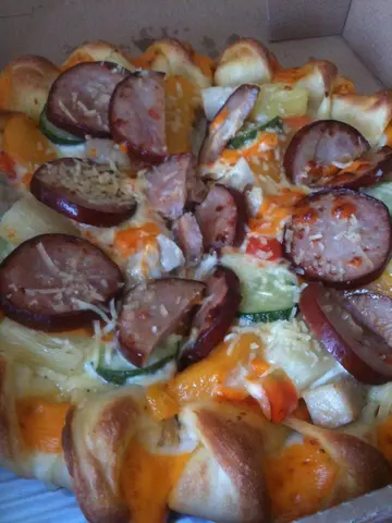 好多芝士係條邊度~!!!所有材料gei 味道配食得岩岩好~!