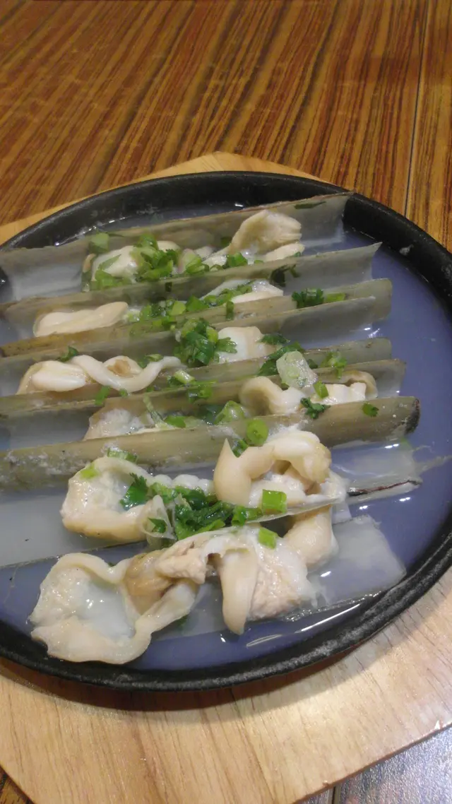 鐵板清酒蟶子