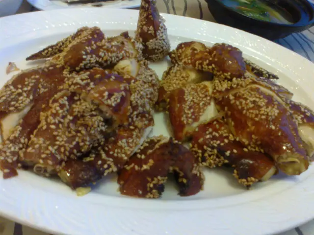 芝麻脆皮雞