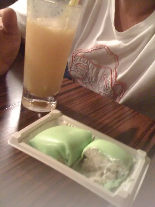 榴槤pancake+楊枝金露