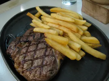 肉眼扒