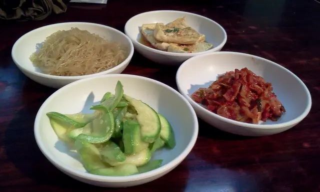 前菜四款,就像小倆口的從一而終