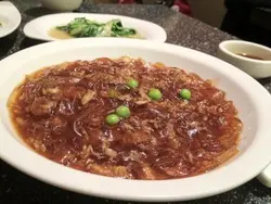 蟹粉炒粉皮 38元