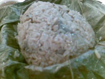 瑤柱鮮蝦荷葉飯