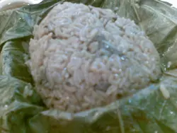 瑤柱鮮蝦荷葉飯