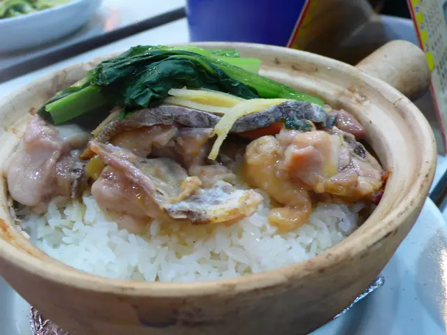 鹹魚滑雞煲仔飯