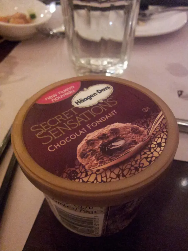 係大杯的流心朱古力味...