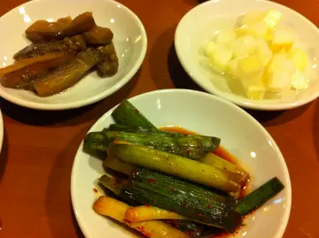 Banchan (and a kimchi as well)