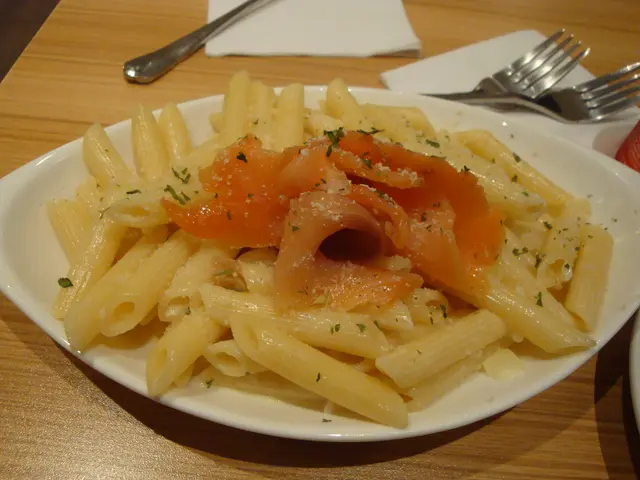 煙三文魚長通粉