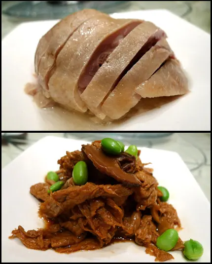 金陵鹽水鴨、四喜烤麩