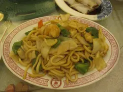 海鲜炒乌冬