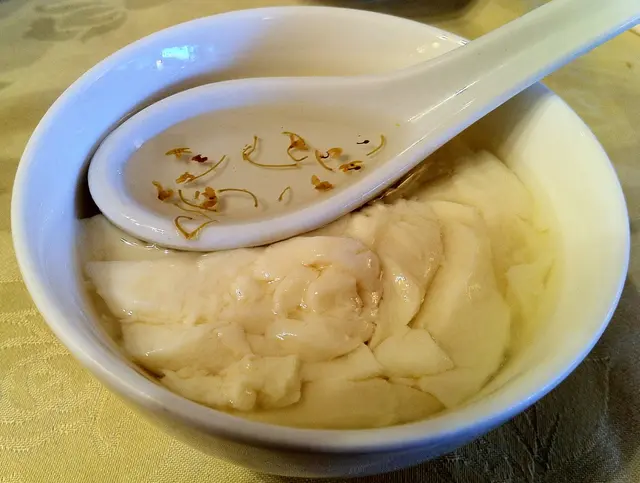 桂花蜜山水豆腐花-凍吃