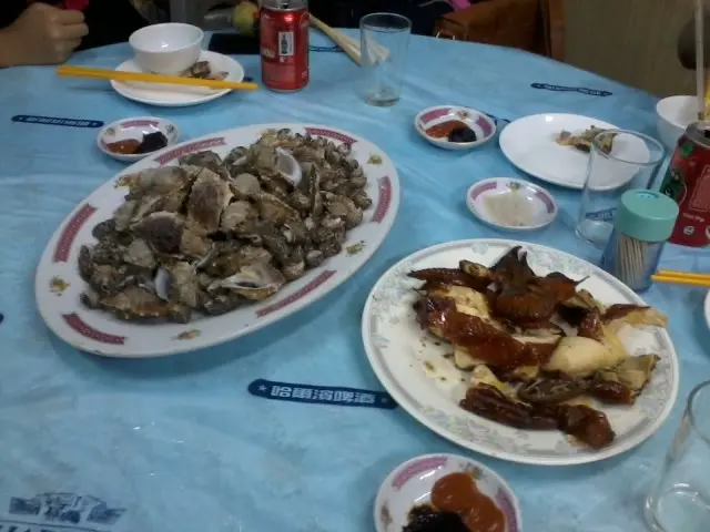 白水雙螺, 半隻炸雞