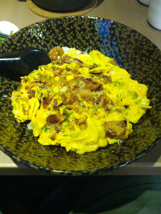 日式叉燒炒蛋飯