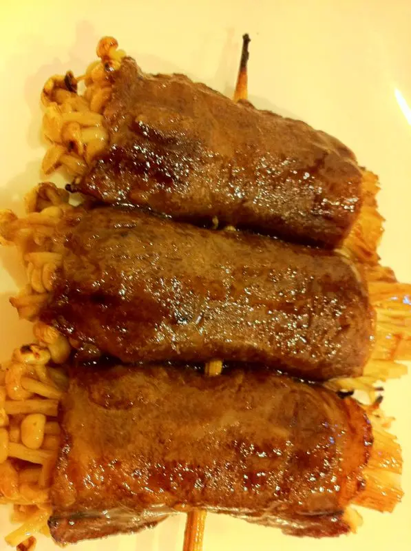 金菇牛肉卷