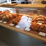 attractive bakery display...