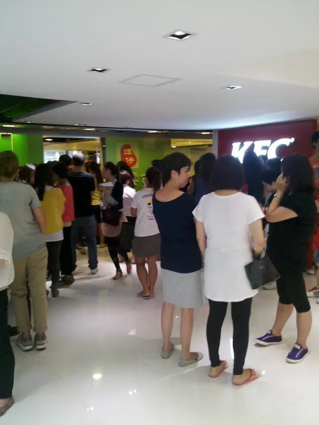 上星期四(17日)中午,等廿個號碼結果放棄