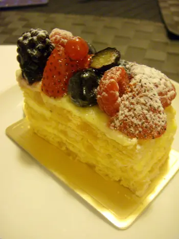 Mixed Berries Napoleon