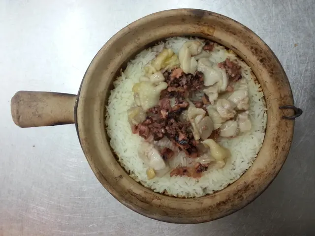 章魚雞粒煲仔飯