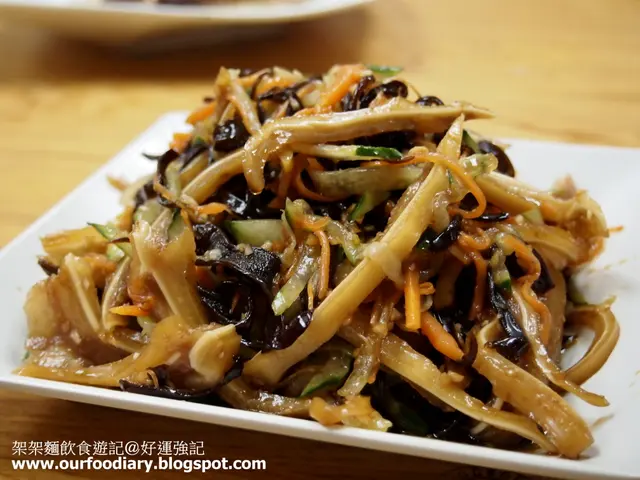 新菜式:涼伴黑醋豬耳絲