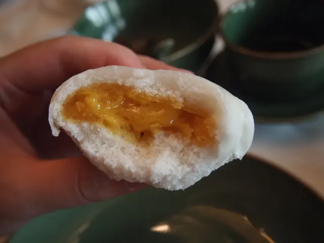 吃到一半才見到有流沙