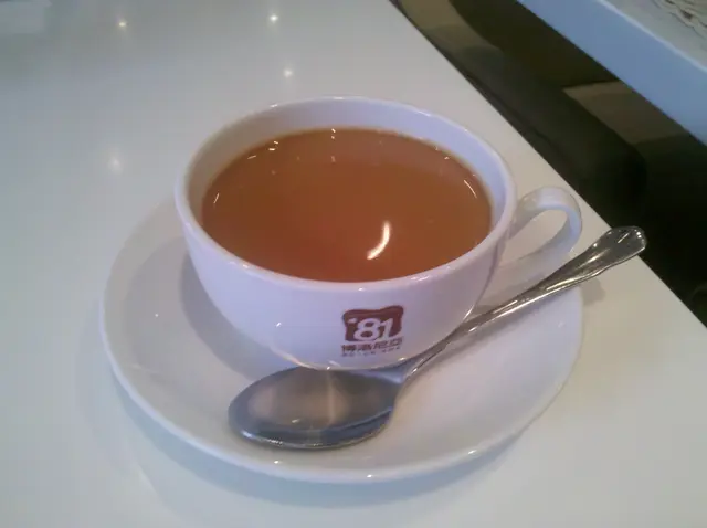 tea - strong and bland
