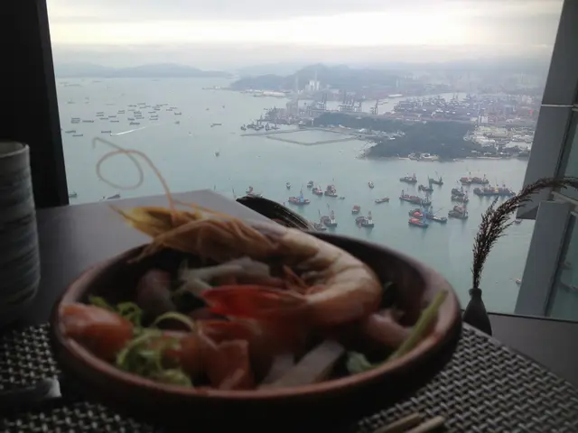 日本直送的蔬菜, 刺身和日本大蝦, 加上百層高樓維港景, 一星期工作的煩惱統統拋諸腦後。