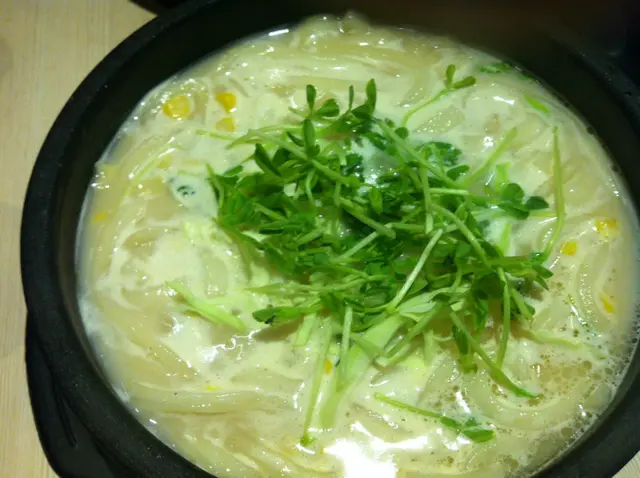 豬骨濃湯炸豬排烏冬