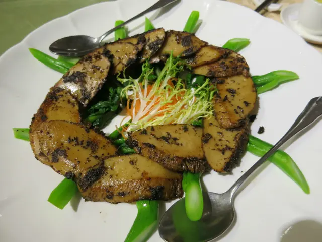 黑松露香煎百靈菇