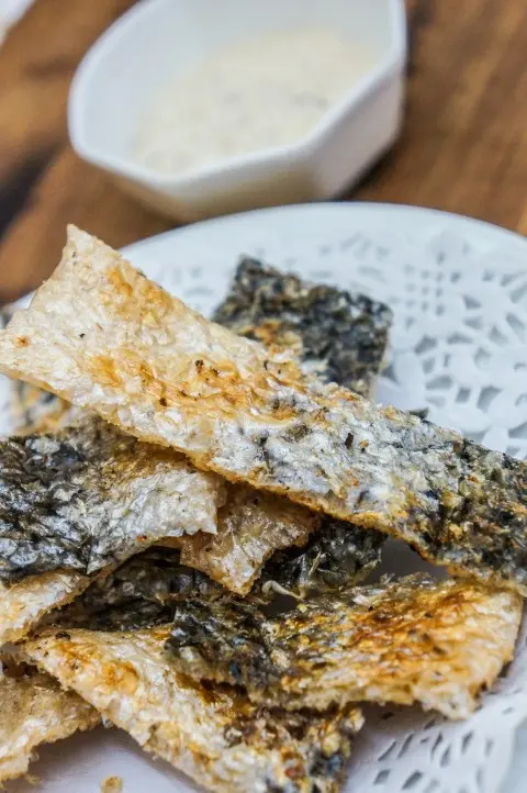 完全沒有魚腥味, 香脆口感配上特製醬汁, 必試菜式.