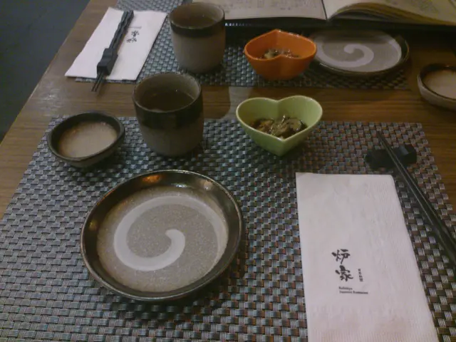 Starter and display of the plates