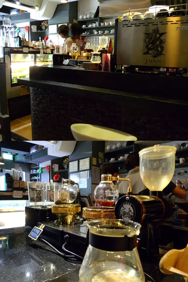 Filter and espresso but siphon is a must