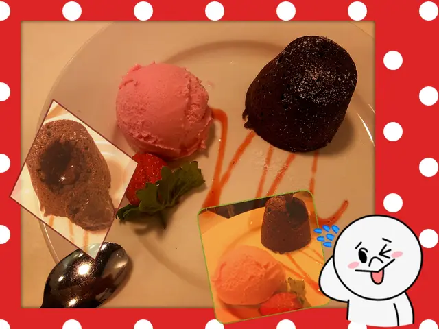 心太軟-朱古力味不夠香濃,質地過份杰身  雪糕-士多啤利味很假,不香又不滑