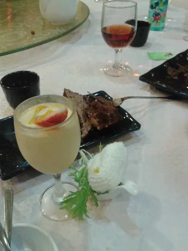 有两份心意的甜品