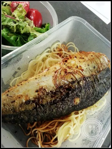 照燒鯖魚天使麵