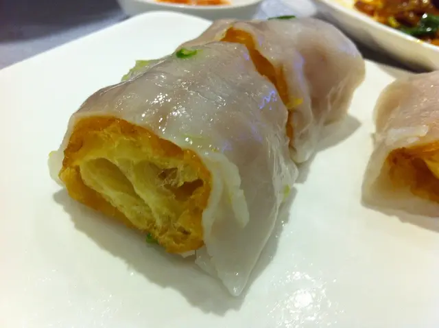 脆得出奇的炸兩