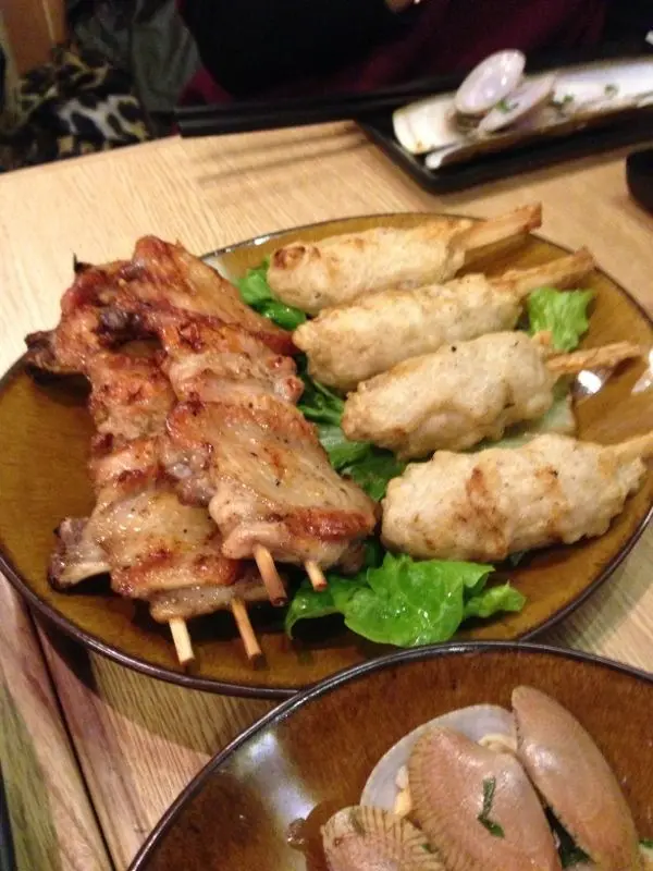 燒雞軟骨、自製燒墨魚棒