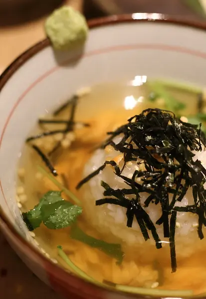 三文魚茶漬飯 (4/5分)
