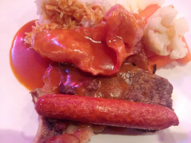 美式什扒(跟飯)