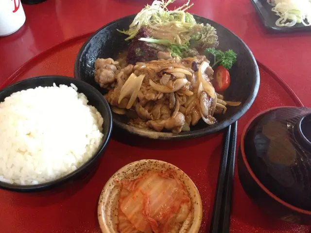 豚肉生薑燒定食