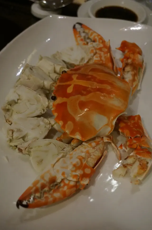 潮式白烚凍花蟹