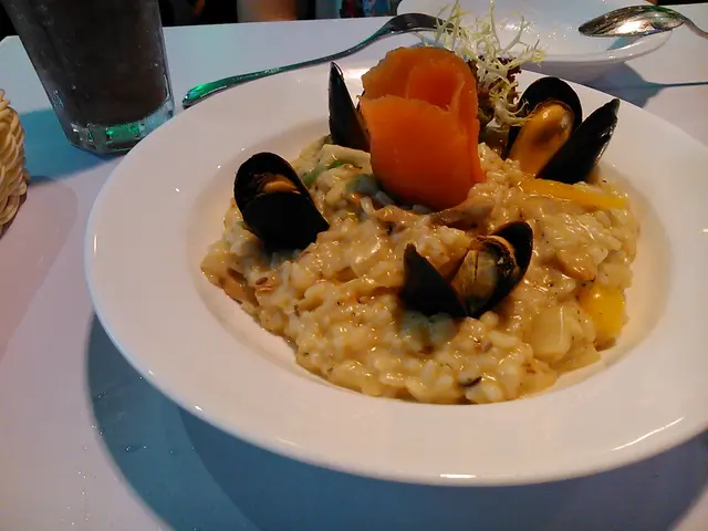 煙三文魚青口意大利飯