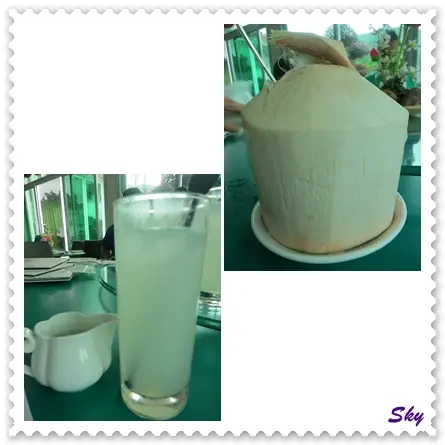 椰青, 青檸梳打