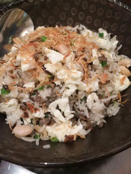 瑤柱蛋白炒野米飯