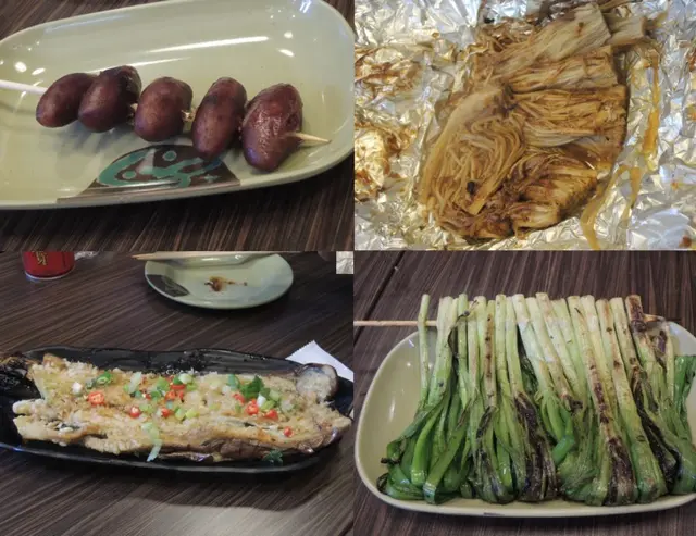 一口甜薯, 惹味蒜蓉生燒茄子